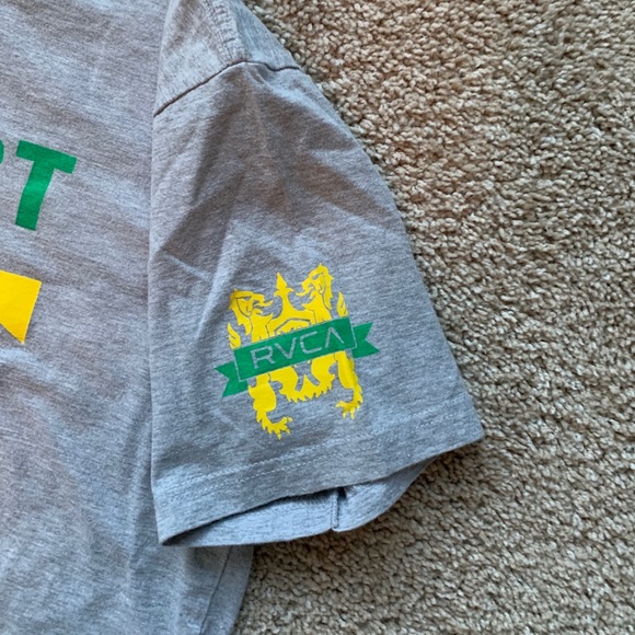 Gray RVCA Shirt - Picture 3 of 5
